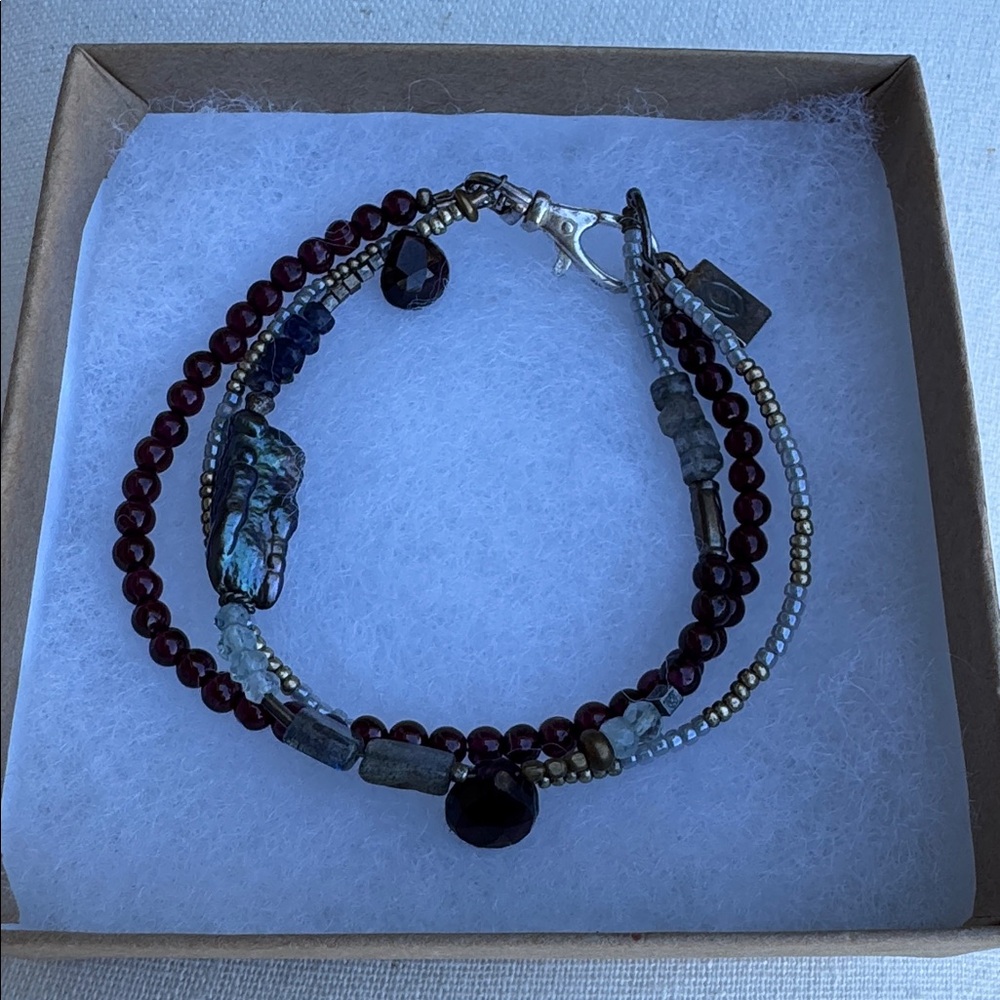Authentic Sundance multi-strand gemstone bracelet - NIB - Picture 11 of 11